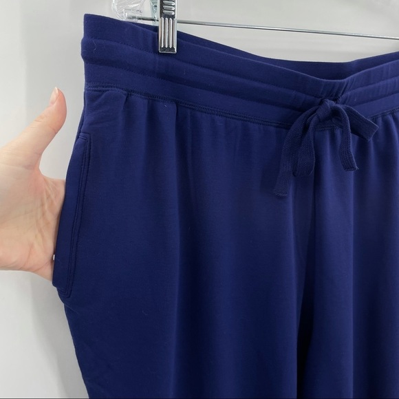 NWT Fabletics 1X (16-18) Daria Jogger Pants Navy - Picture 6 of 12